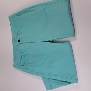 Riders by Lee's Mint Colored Cuffed Capri Woman Size 10 M